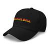 Dedbol Barcelona Retro Sunblock Soccer Dad Hat Black view 2