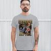 Remember Your First Softail T-Shirt MC Biker Forever Pin-up Girl Men's Tee Sport Gray XX-Large view 3