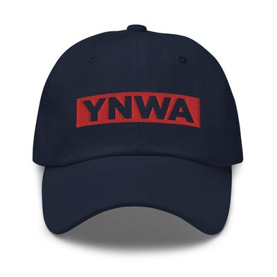 Dedbol Liverpool You'll Never Walk Alone Soccer Dad Hat Navy,Medium