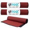 GT Cool Towel 3 Pack | 16"x36" | Cooling Towel for Golf, Outdoors & Athletics | Chill Cloth for HOT Days. (Red-3Pack) view 1