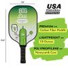 Big Dill Pickleball Original Carbon Fiber Pickleball Paddle | USA Pickleball Approved Paddles | Premium Graphite Pickleball Racket for Beginners to Pro Single Pickle Ball Paddle with Cover  view 4