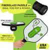Big Dill Pickleball Infinity Fiberglass Pickleball Paddle | USA Pickleball Approved Paddles | Premium Pickleball Racket for Beginners to Pro Single Pickle Ball Paddle with Cover view 2
