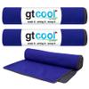Soffle GT Cool Towel 3 Pack | 16"x36" | Cooling Towel for Golf, Outdoors & Athletics | Chill Cloth for HOT Days. (Blue-3Pack) view 1