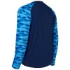 BASSDASH UPF 50 Fishing Tee for Men Camo Long Sleeve Shirt Quick Dry Sweatshirts (Dark Blue/Fish School, 5XL) view 3