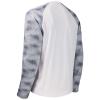BASSDASH UPF 50 Fishing Tee for Men Camo Long Sleeve Shirt Quick Dry Sweatshirts (White/Grey Hexagonal Scales, 5XL) view 4