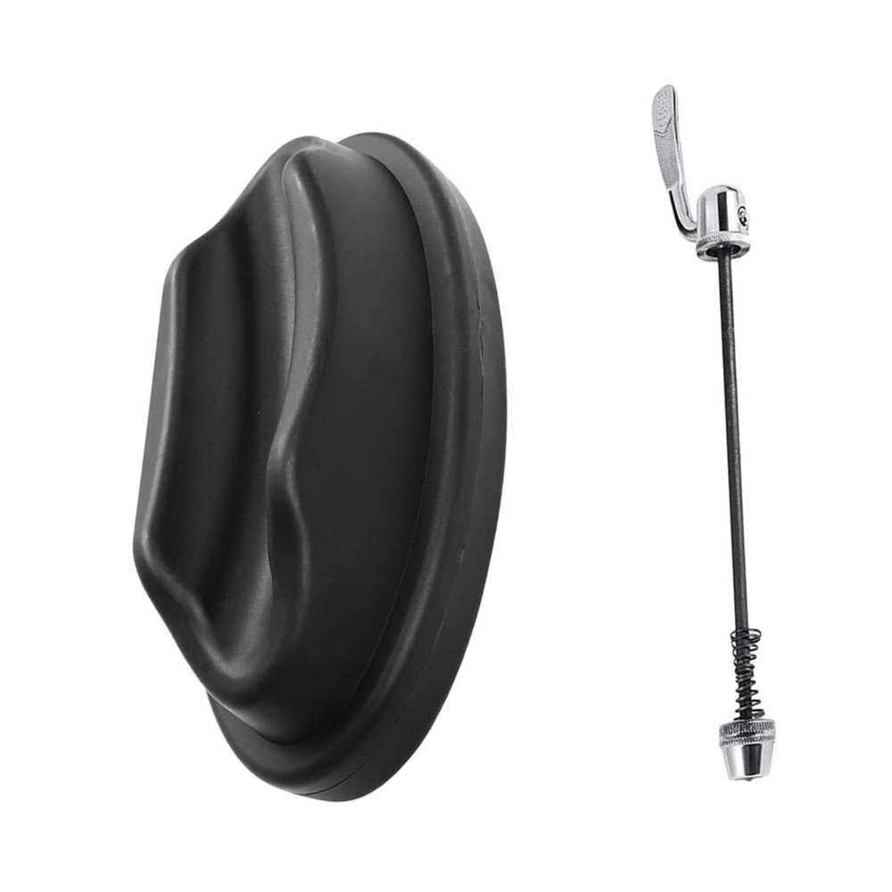 Wakauto 2pcs Front Wheel Riser Stabilization Support Pad for Indoor Trainer Compatible Road Mountain Simple Design for Enhanced Stability