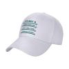 BASTU It's Not A Short-Term Diet. It's A Long-Term Lifestyle Change Baseball Cap for Men Women Dad Hat Classic Adjustable Golf Hats White view 2
