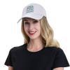 BASTU It's Not A Short-Term Diet. It's A Long-Term Lifestyle Change Baseball Cap for Men Women Dad Hat Classic Adjustable Golf Hats White view 4