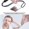 Jetec 2 Pieces Survival Reflective Mirror 2 x 3 Inch Send Remotely PFD Mirrors Outdoor Survival Technologies Small Signal Mirror for Backpacking view 4