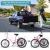 MOPHOTO Adult Folding Tricycle 7 Speed 20/24/26 Inch, 3 Wheel Bike for Seniors Women Men, Low Step-Through Cruiser Bicycle with Large Cargo Basket & Adjustable Seat view 3
