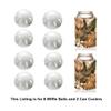 WIFFLE Balls Bulk Plastic Baseballs - Official Ball Brand - Made in USA - Plus Bonus Beverage Can Coolers (8 Balls) view 2