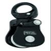 PETZL, Spin L1 Black Pulley, Very high Efficiency Single Pulley with Swivel view 1