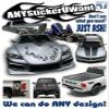 AnyStickerYouWant - Coyote Double Sided Graphic Vinyl Decal Sticker Fits & Compatible with Ford Mustang (Any Color You Want) view 3