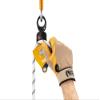 PETZL, Spin L1D Pulley, Very high Efficiency Single Pulley with one-Way Rotation and Swivel view 4