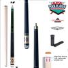 2021 Champion Lost Pieces Series Noroc Pool Cue Stick, Low Deflection Pro Taper, Cue Extension (LPC504-U Cue 18oz + 8 inch Black Mezz Joint Cue Extension, 13mm Tip Size) view 2