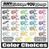 Custom Side Accent Stripe Kit Fits and Compatible with Honda Civic (Any Color You Want) view 3
