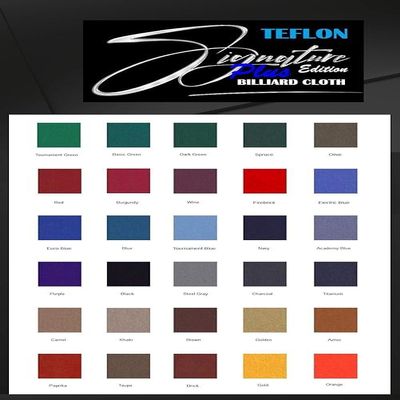 DB Entertainment Company Signature Plus Edition Billiard Pool Table Fabric Cloth Bed and Rails Pre-Cut (30 Colors) 7' 8' 8'OS 9' 10' Tables (Brick, 9' Billiard Pool Table Cloth)