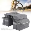 Denkerm Bike Load Bag, Bike Rear Bag, Large Capacity Storage Goods Gray Travel Use for Motorcycle Hunting Use Bicycle view 4