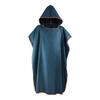 Letuwj Unisex Compact Changing Robe Towel Poncho with Hood for Surfing Swimming Wetsuit Changing One Size Fit All Grey 35"*43" view 4