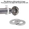 M8 8mm x 28mm-86mm 8.8 Grade Carbon Steel Axle Allen Screw Bolt Set for Front Rear 2 3 4 Wheel Stunt Scooter Dash Teen/Adult Kick Scooter-800+lb Capacity (56mm) view 3