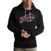 Antigua Men's Black Buffalo Bills Victory Pullover Hoodie view 1