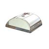 Taco F160276 Suproflex Rub Rail End Caps, Large, Stainless view 1