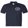 ALLNTRENDS Men's Polo T Shirt Army Intelligence and Security Command Embroidered INSCOM Shirt (L, Navy Blue) view 1