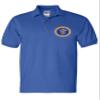 ALLNTRENDS Men's Polo T Shirt Army Intelligence and Security Command Embroidered INSCOM Shirt (S, Royal Blue) view 1