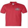 ALLNTRENDS Men's Polo T Shirt U.S Marshals Embroidered USA Service Shirt (XL, Red) view 1