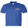 ALLNTRENDS Men's Polo T Shirt U.S Marshals Embroidered USA Service Shirt (XL, Royal Blue)