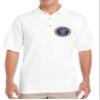 ALLNTRENDS Men's Polo T Shirt Army Intelligence and Security Command Embroidered INSCOM Shirt (L, White) view 2