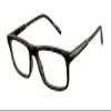 Arnette Mens AN7194 Dark Voyager Rectangular Prescription Eyewear Frames, Havana Green/Demo Lens, 54 mm view 1