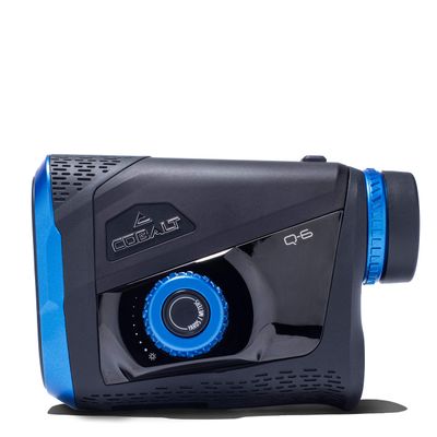 Cobalt Q-6 Golf Rangefinder  Tournament Legal, Precision Laser Technology, 7X Magnification, 2,500-yd Range, Premium HD/ED Optics, Pin & Vibration Lock, Waterproof, Durable, with Premium Case