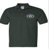 ALLNTRENDS Men's Polo T Shirt U.S Marshals Embroidered USA Service Shirt (2XL, Forest Green) view 1