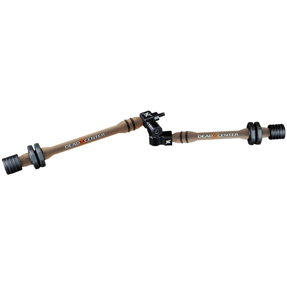 Dead Center Archery Products Dead Level Hunter V2 Carbon Stabilizer Kit (Tan, 10.80)