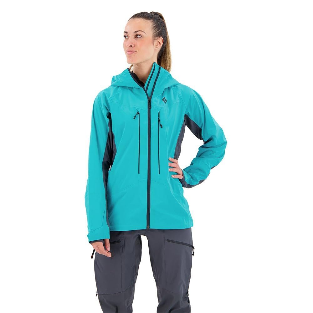 Black Diamond Equipment W Dawn Patrol Hybrid Shell - Dark Patina - Extra Large