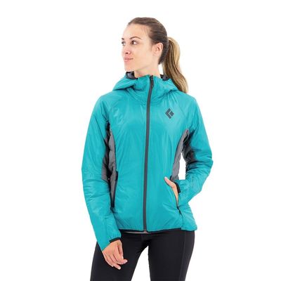 Black Diamond Equipment W Vision Hybrid Hoody - Dark Patina - Extra Small