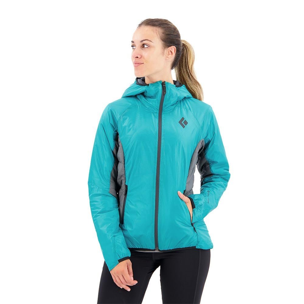 Black Diamond Equipment W Vision Hybrid Hoody - Dark Patina - Extra Small