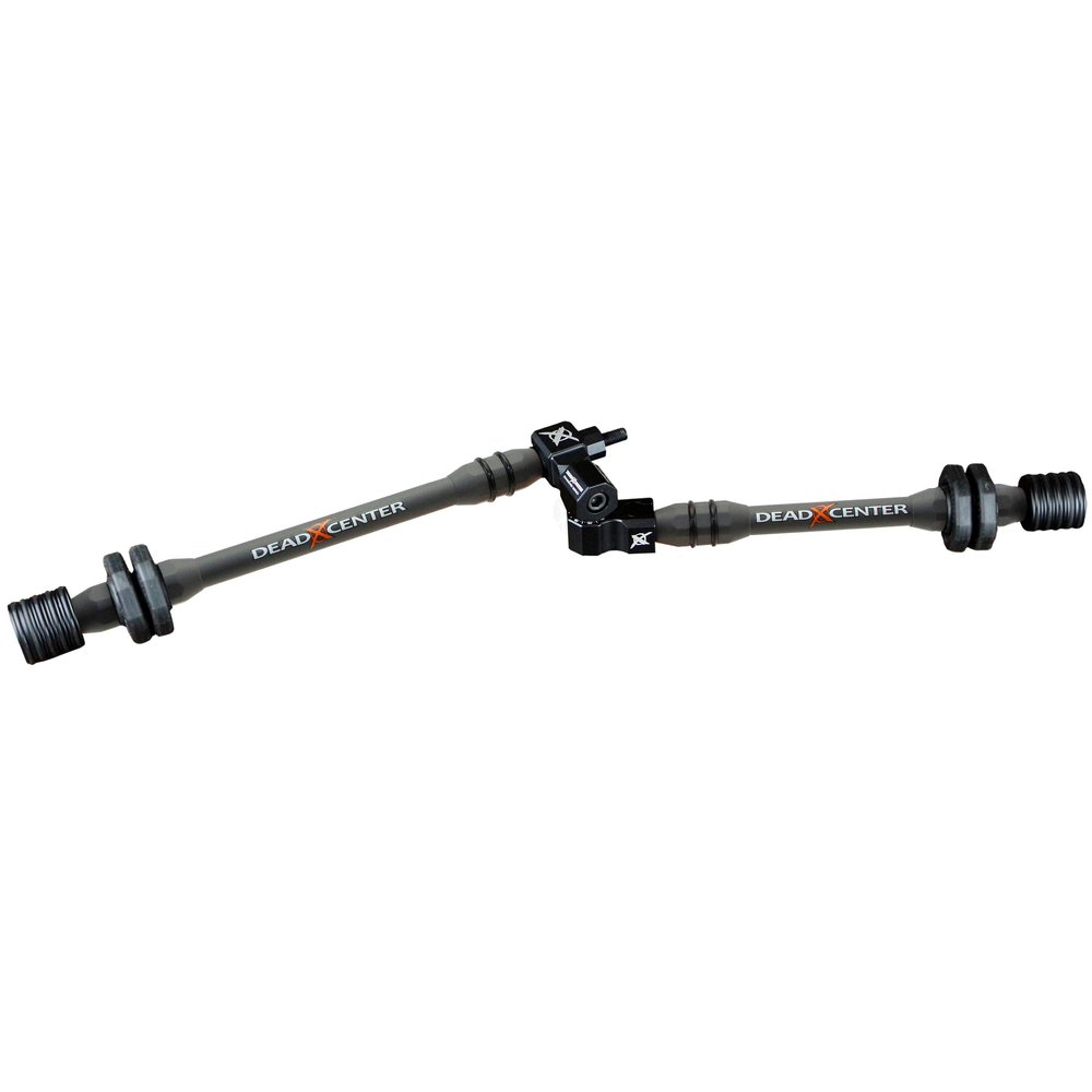 Dead Center Archery Products Dead Level Hunter V2 Carbon Stabilizer Kit (Grey, 10.80)