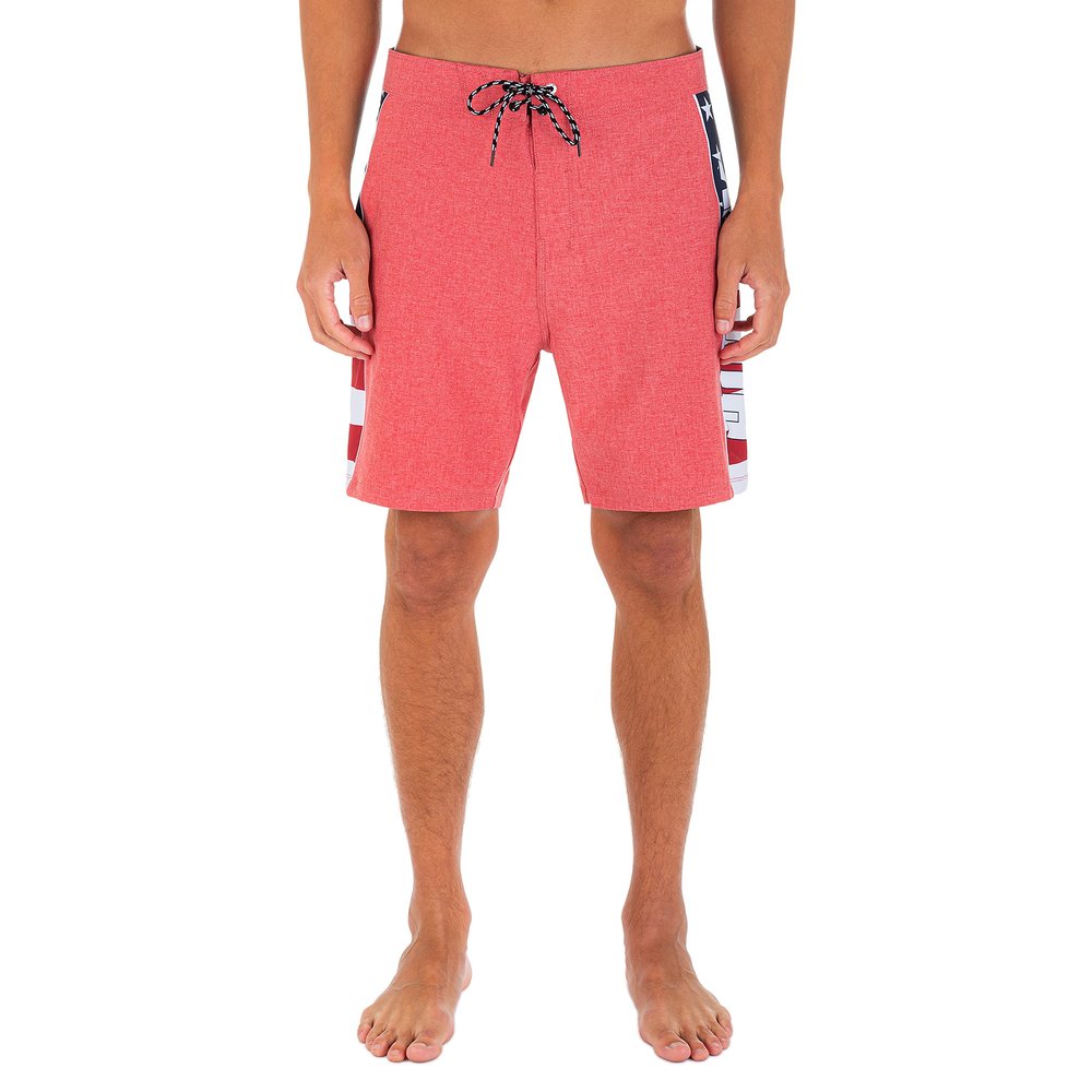 Hurley Men's Phantom Fastlane 18" Board Shorts, Gym Red, 33