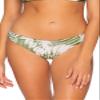 Sunsets Femme Fatal Shirred Side Swim Bottom, Palm Grove, Small view 1