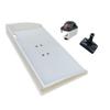 Brocraft Bait/Fillet Table for Alumacraft Boat AlumaTrac mounting System/AlumaTrac mounting System Cutting Board/Alumacraft Boats Fillet Table view 3