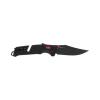 SOG Trident at Ambidextrous Professional Straight Folding Knife | Heat-Treated CRYO D2 3.75" Stainless Steel Blade, Black/Red view 2