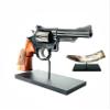 Clearco Gun Display Stand, Pistol Display, for Hand Guns, Revolvers, Knifes, Daggers, Powder Horns, Shofar Artifact Display Stand, H-Arm, for guns, shows and exhibits. BGS-6 view 1