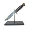 Clearco Gun Display Stand, Pistol Display, for Hand Guns, Revolvers, Knifes, Daggers, Powder Horns, Shofar Artifact Display Stand, H-Arm, for guns, shows and exhibits. BGS-6 view 4