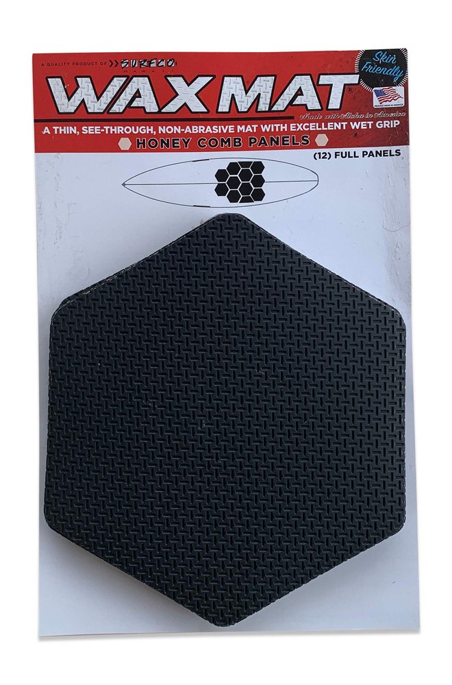 Surfco Hawaii Honeycomb Wax Mat Kit - Black
