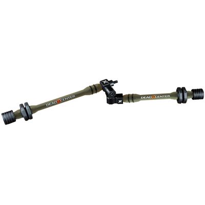Dead Center Archery Products Dead Level Hunter V2 Carbon Stabilizer Kit (Green, 10.80)