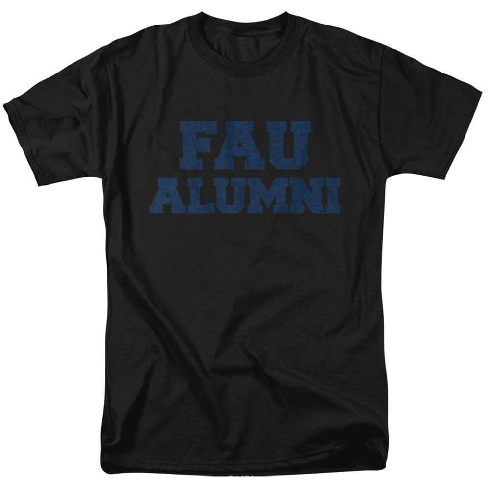 Florida Atlantic University Official Alumni Unisex Adult T-Shirt, Black, 5X-Large