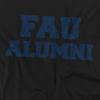 Florida Atlantic University Official Alumni Unisex Adult T-Shirt, Black, 5X-Large view 2