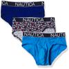 Nautica Men's 3 Pack Cotton Stretch Briefs view 1